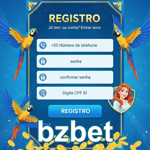 Ilustração de Garanta seu cadastro na bzbet e jogue com segurança